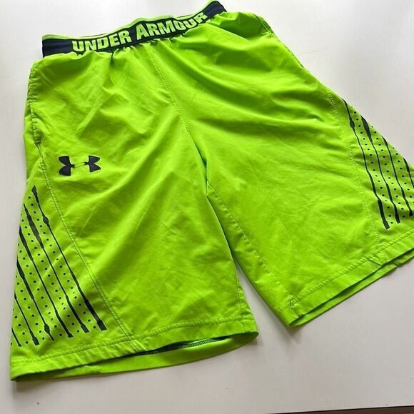 Under Armour Basketball Shorts Men’s Small Long 12 inseam - Picture 1 of 11